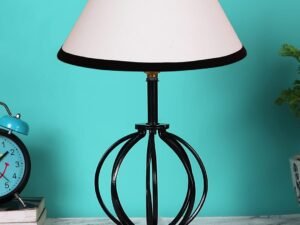 Multicolor Cotton Table lamp with Iron Base(41)