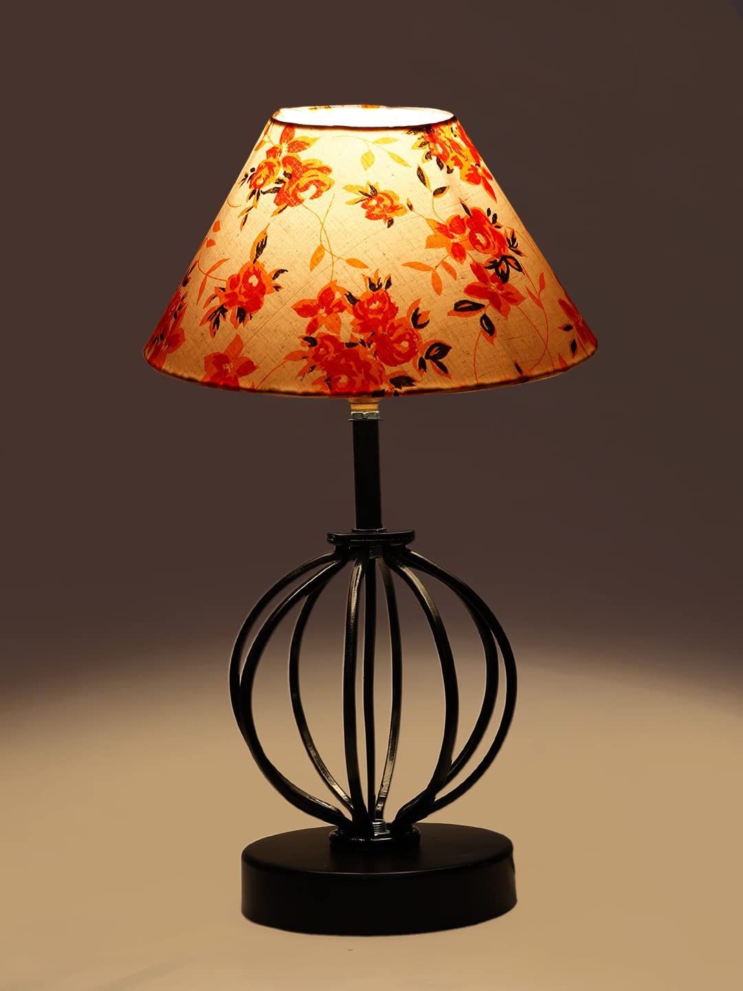 Multicolor Cotton Table lamp with Iron Base(48)