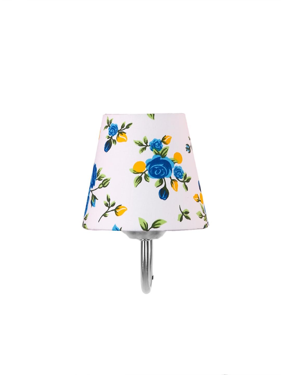 Grey Cotton Table lamp with Wood & Iron Base(57)