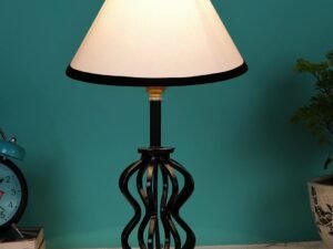 Multicolor Cotton Table lamp with Iron Base(92)