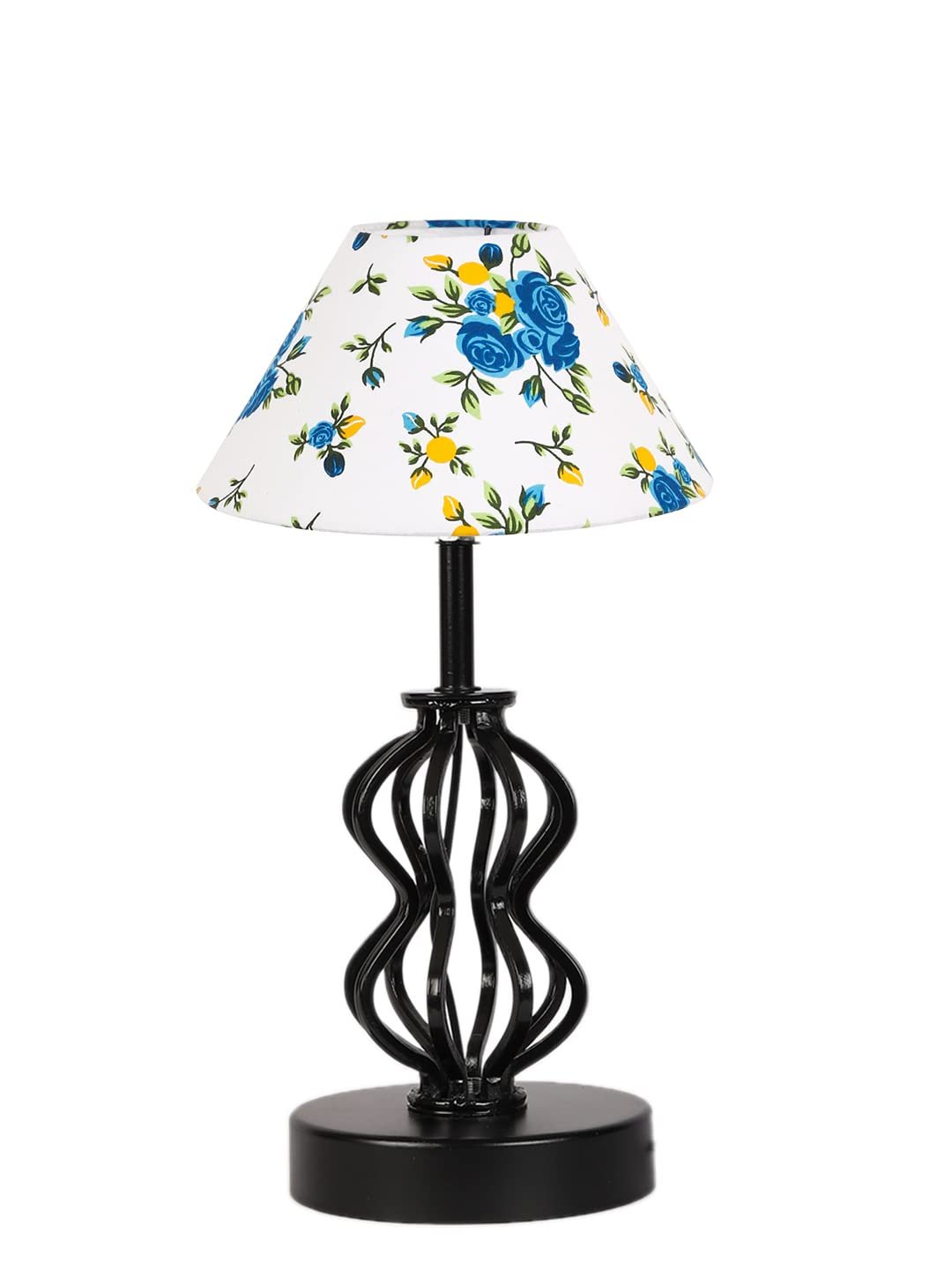 Multicolor Cotton Table lamp with Iron Base(98)