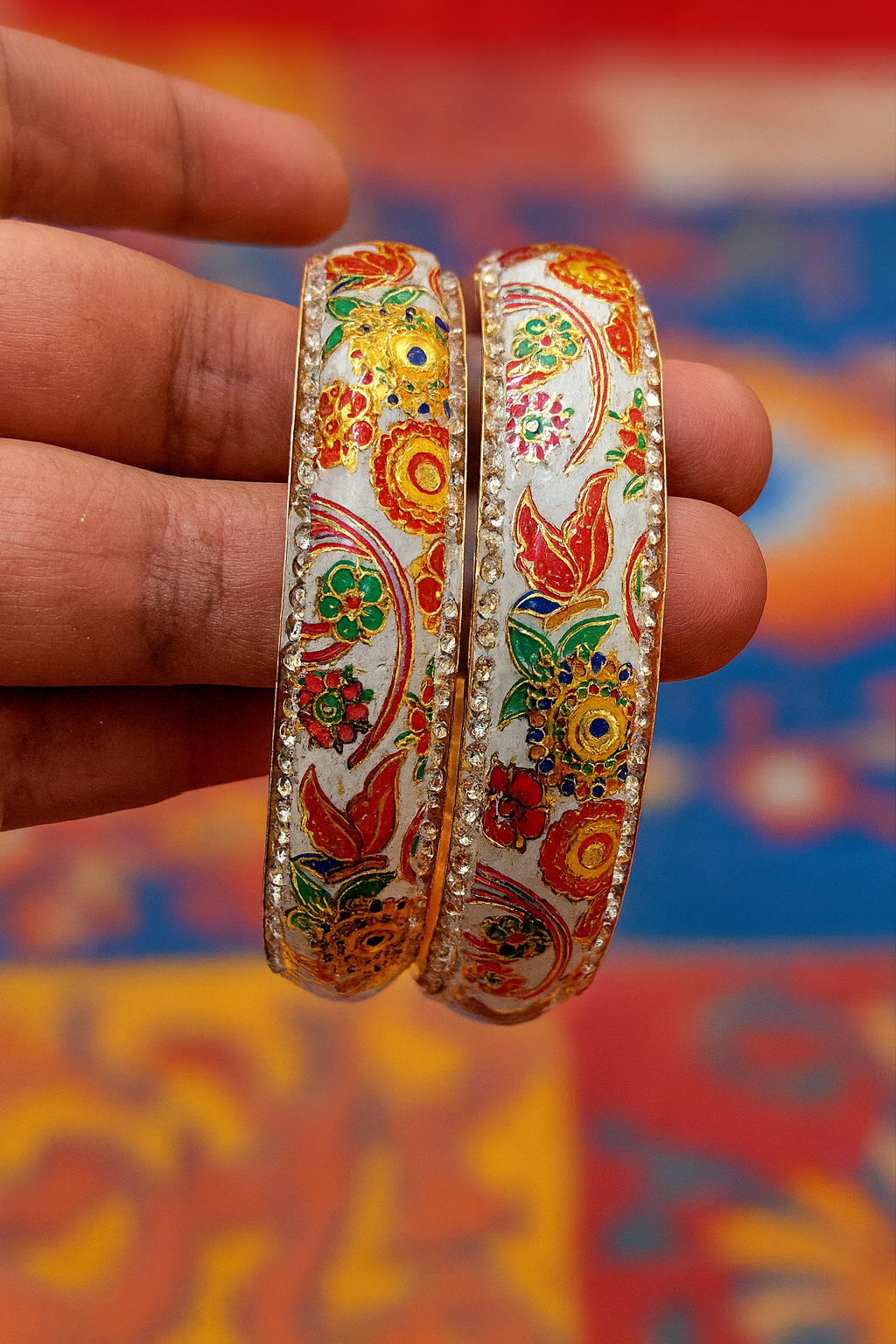 HANIKA LAKH BANGLES(SET OF 2 BANGLES)