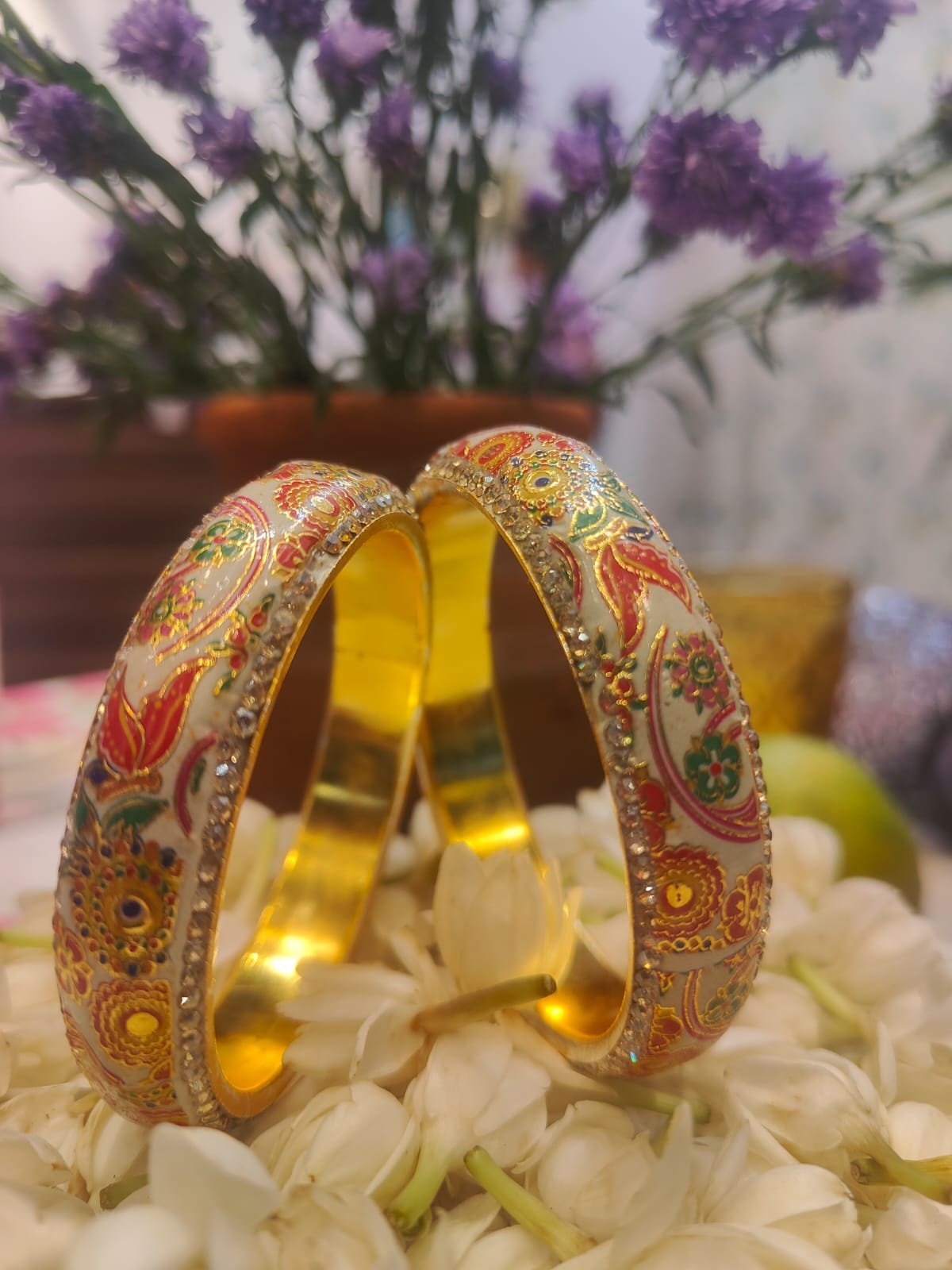 HANIKA LAKH BANGLES(SET OF 2 BANGLES)