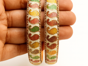 AMBI LAKH BANGLES(SET OF 2 BANGLES)