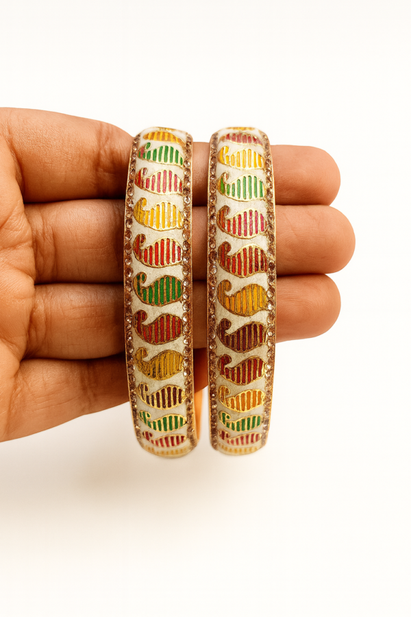 AMBI LAKH BANGLES(SET OF 2 BANGLES)