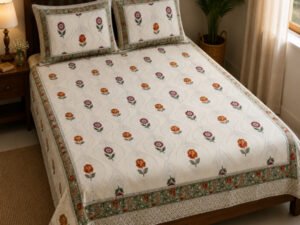 Sunflower Bedsheet with 2 pillow covers set