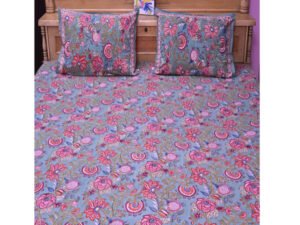 Sehar Bedsheet with 2 pillow covers set