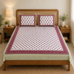 Phulwari Bedsheet with 2 pillow covers set