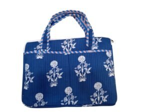 Herb Hand Printed Laptop Bag