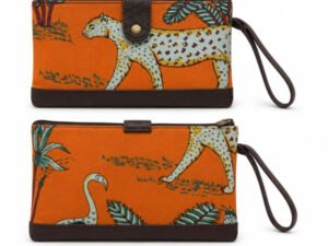 Hand Printed Utility Pouch