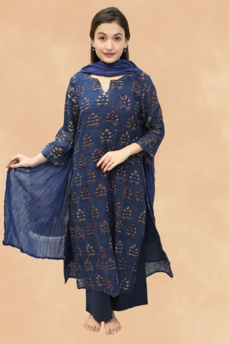 LAAL SAAGAR COTTON PRINTED CO ORD SET