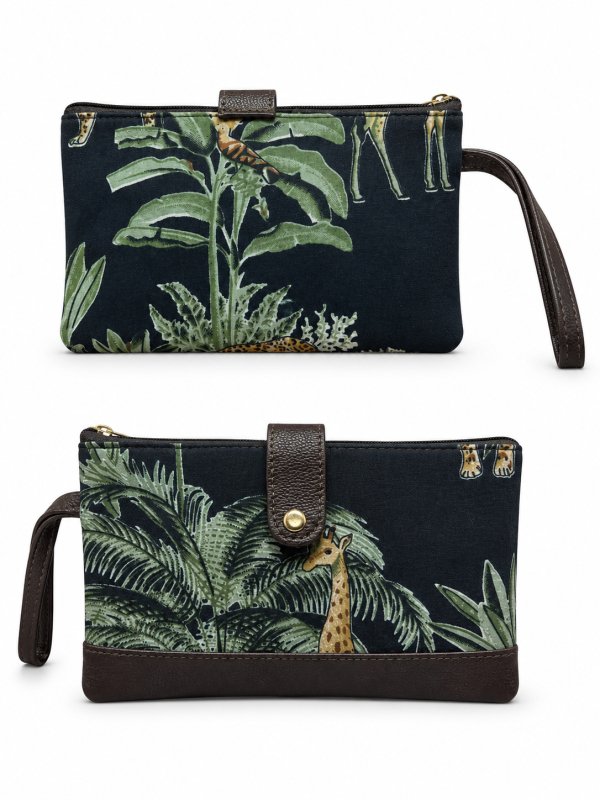 Hand Printed Utility Pouch