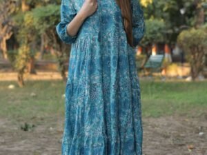 RIYA DRESS-FLOWY DRESS WITH NECK STRING