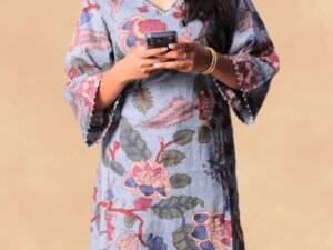 NAYAAB PRINTED A-LINE KURTA