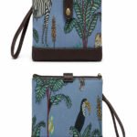 Hand Printed 3-in-1 Quilted Travel Pouch Set
