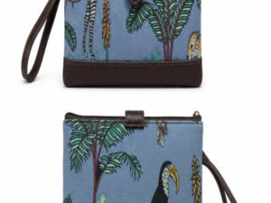 Hand Printed 3-in-1 Quilted Travel Pouch Set