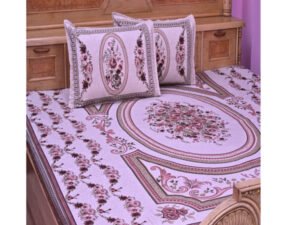 Phholdaan Bedsheet with 2 pillow covers set