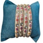 FULWARI LAC BANGLES(SET OF 4 BANGLES)